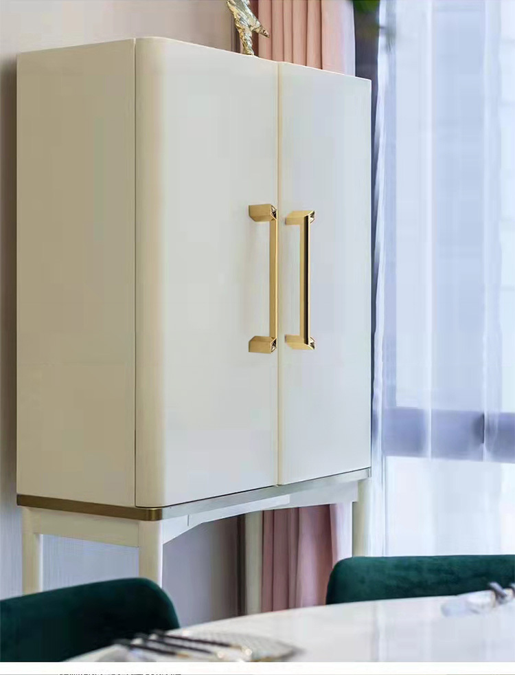 Crystal Knob North European knob Brushed Brass cabinet handle 96mm retro furniture handle 128mm Honsycomb Design  