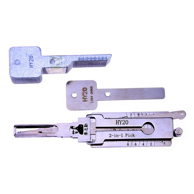 Lishi HY20 2 in 1 Car Door Lock Pick Decoder Unlock Tool Lishi HY20 2 in 1 Car Door Lock Pick Decoder Unlock Tool lishi hy20 decoder,lishi lock pick tool,lishi decoder,lishi locksmith tool,hyundai decoder tool