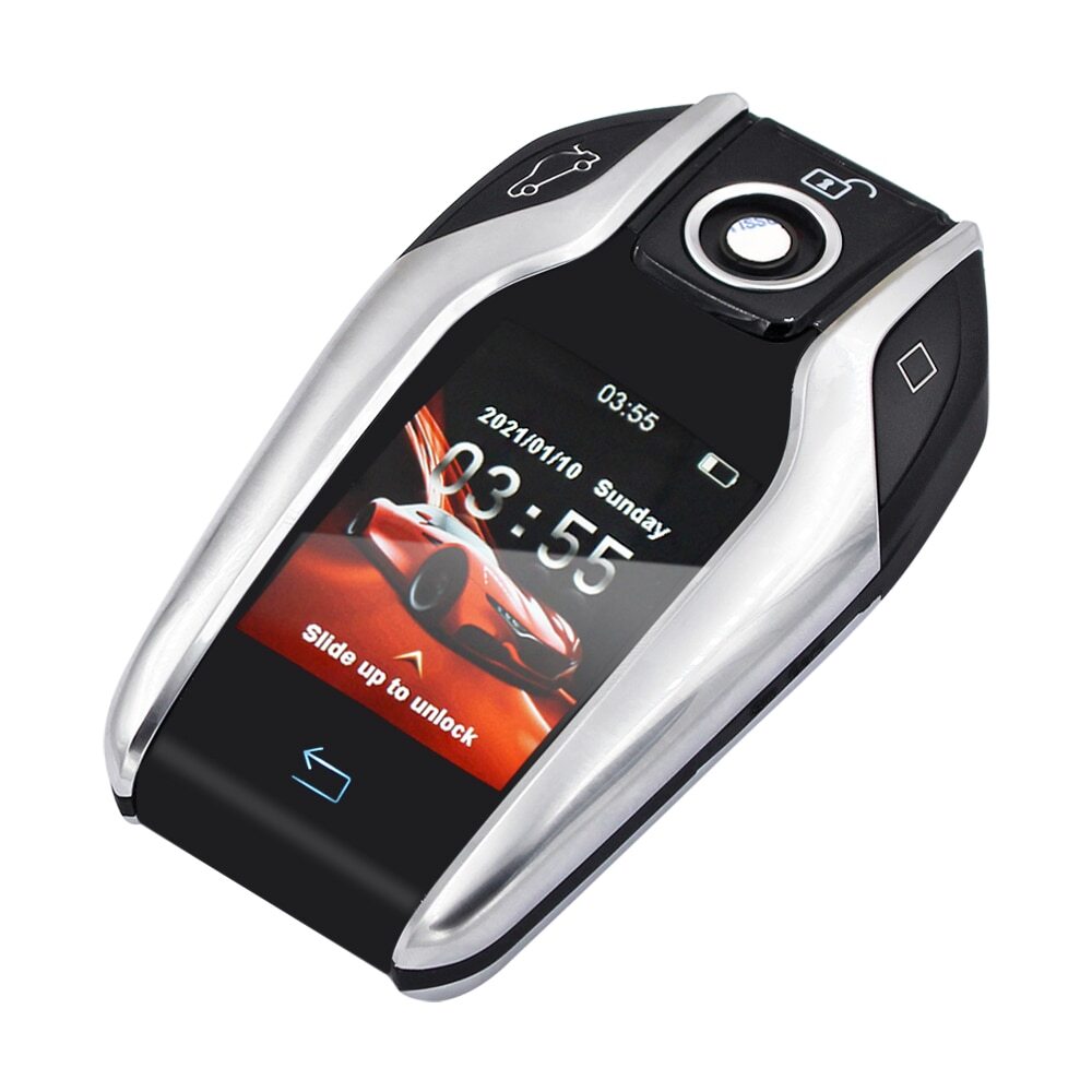 Sunoo Multilanguage Modified Smart Remote Car Key W/ LCD Screen