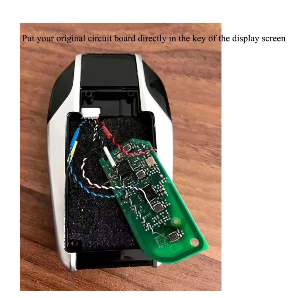 Sunoo Multilanguage Modified Smart Remote Car Key W/ LCD Screen