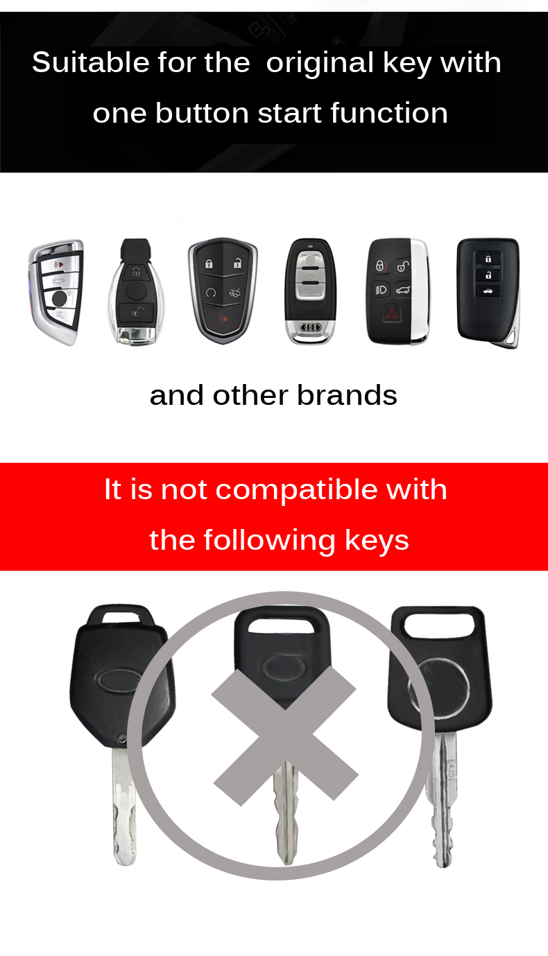 Sunoo Multilanguage Modified Smart Remote Car Key W/ LCD Screen