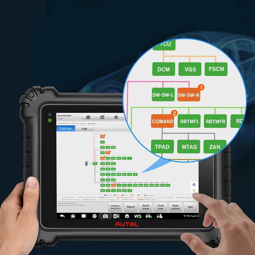 2021 Newest Autel MaxiSys MS919 Car Intelligent Diagnostics Scan Tool, Advanced 5-1 VCMI with Oscilloscope, Multimeter, OE-TSB 2021 Newest Autel MaxiSys MS919 Car Intelligent Diagnostics Scan Tool maxisys ms919,ms919,intelligent diagnostics scan tool,autel ms919,Oscilloscope programming,Automotive Multimeter