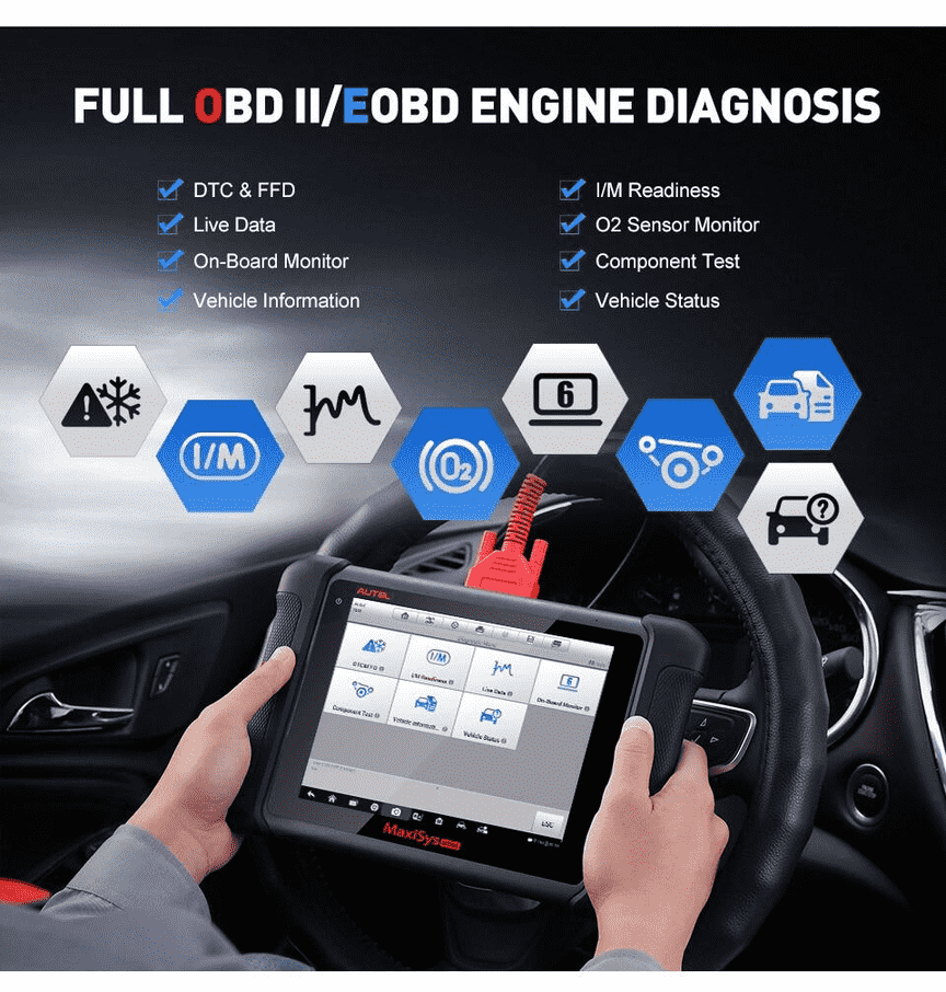 Genuine Autel MaxiSys Mini MS906 Full System Diagnostic Tool Support ECU Coding with ABS/SRS/SAS/EPB Genuine Autel MaxiSys MS906 Full System Diagnostic Tool Support ECU Coding maixisys ms906,autel maxisys,autel full system diagnostic tool,maxisys906 ecu coding scan