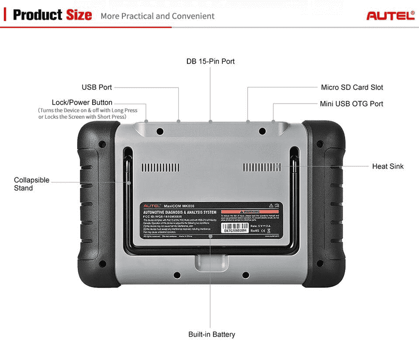 Genuine Autel MaxiCOM MK808 Diagnostic Tool With EPB/ SAS/ BMS/ DPF Reset Functions Genuine Autel MaxiCOM MK808 Diagnostic Tool With EPB/ SAS/ BMS/ DPF Reset Functions mk808,autel mk808,nk808 diagnostic tool,mk808 key programming scanner,maxicom mk808