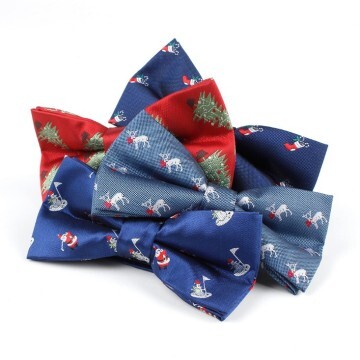 Colorful Jacquard polyester  bow tie