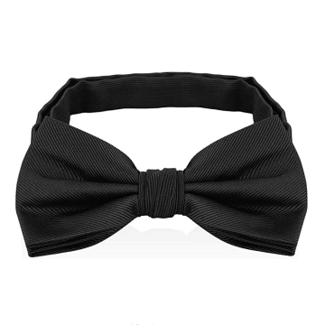 Seattle Bow Ties For Men - Mens Woven Pre Tied Bowties For Men Bowtie Tuxedo Solid Color Formal Bow Tie