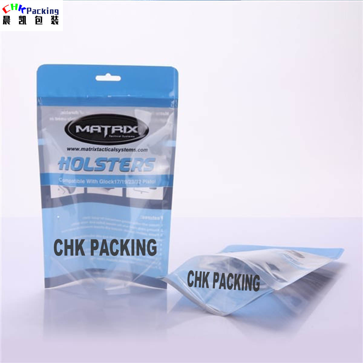 fashionable plastic stand up underwear pouch with ziplock ,plastic packaging bag for men's underwear
