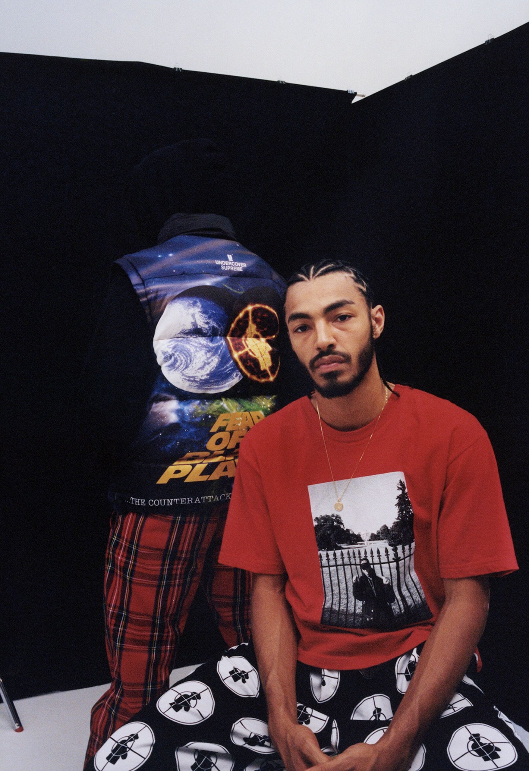 supreme undercover public enemy white house tee
