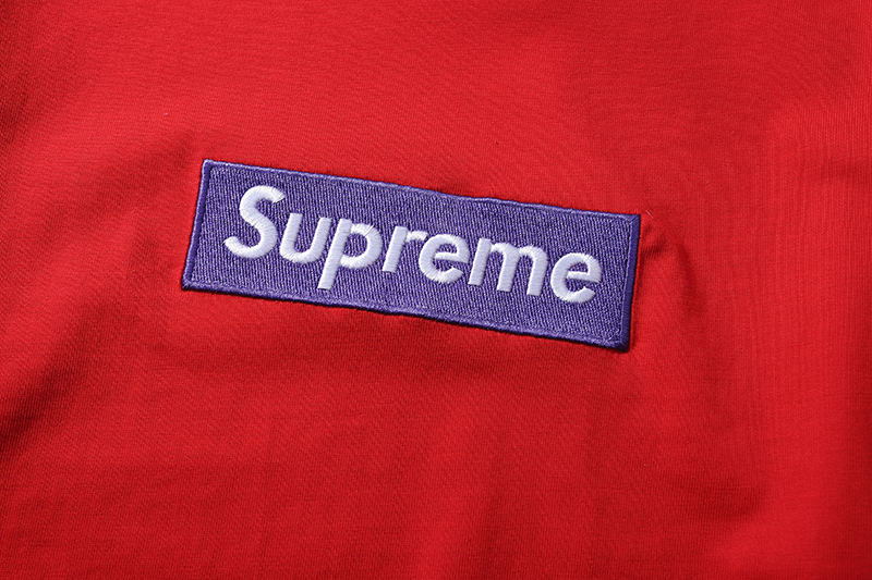 supreme embroidered box logo tee