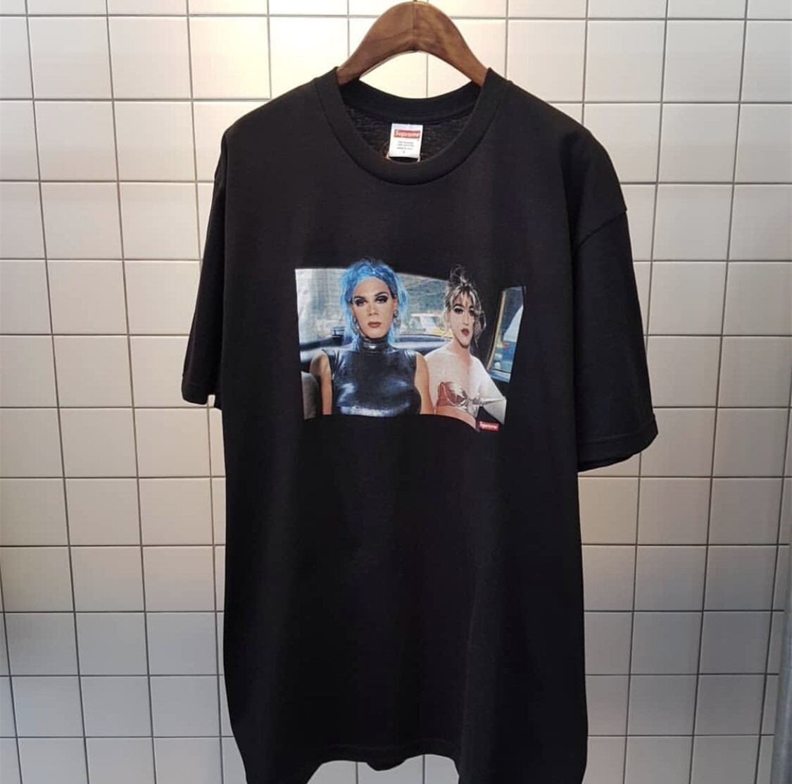 supreme nan goldin tee