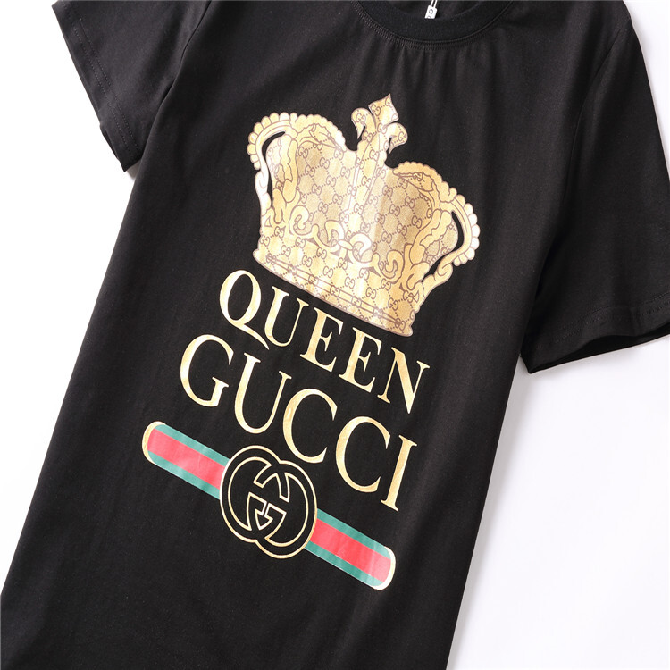 Brand Crown Logo Short Sleeve T Shirts