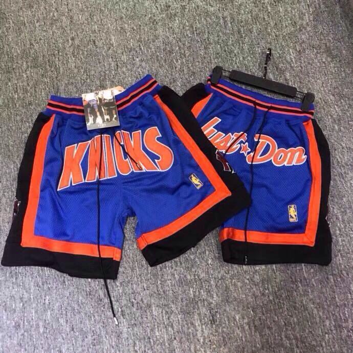 Just Don Fog Readymade New York Knicks Short Nba Shorts