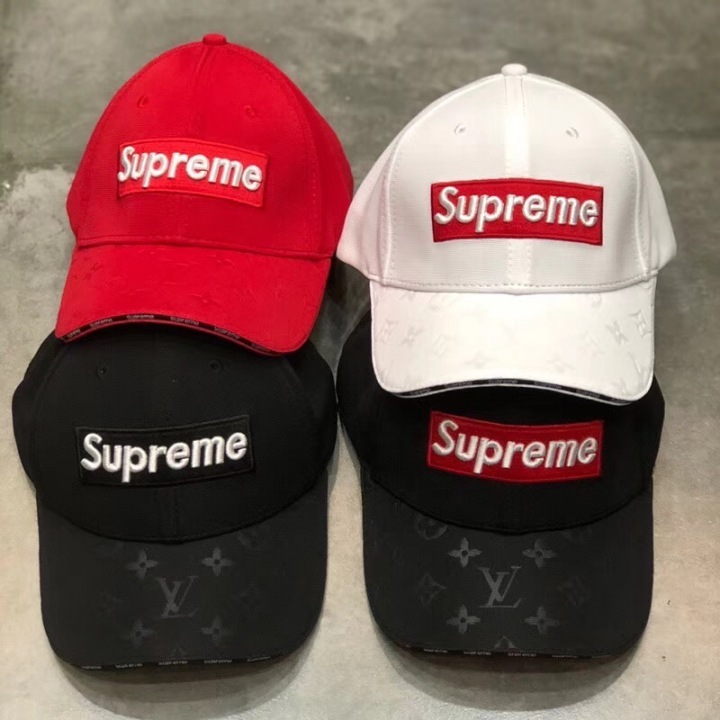 supreme lv baseball cap