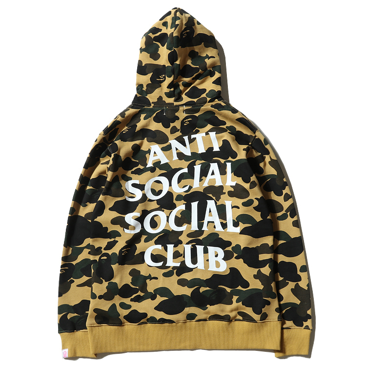 assc x bape hoodie