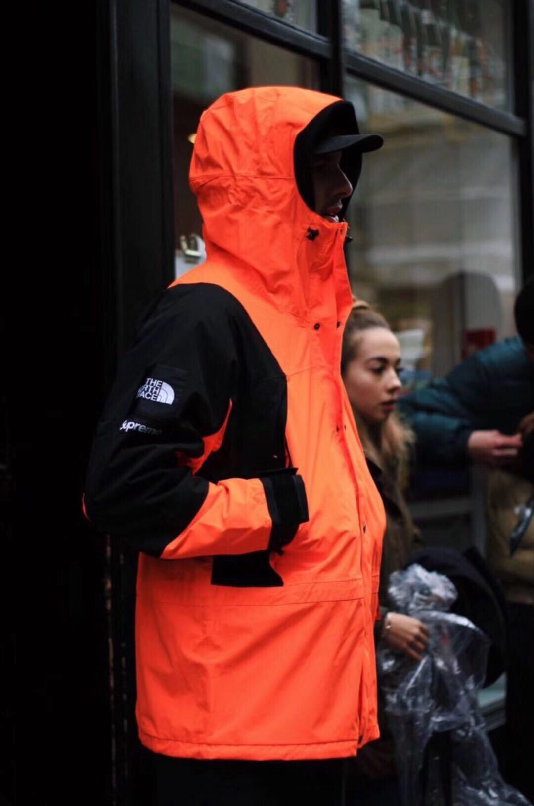 orange supreme coat