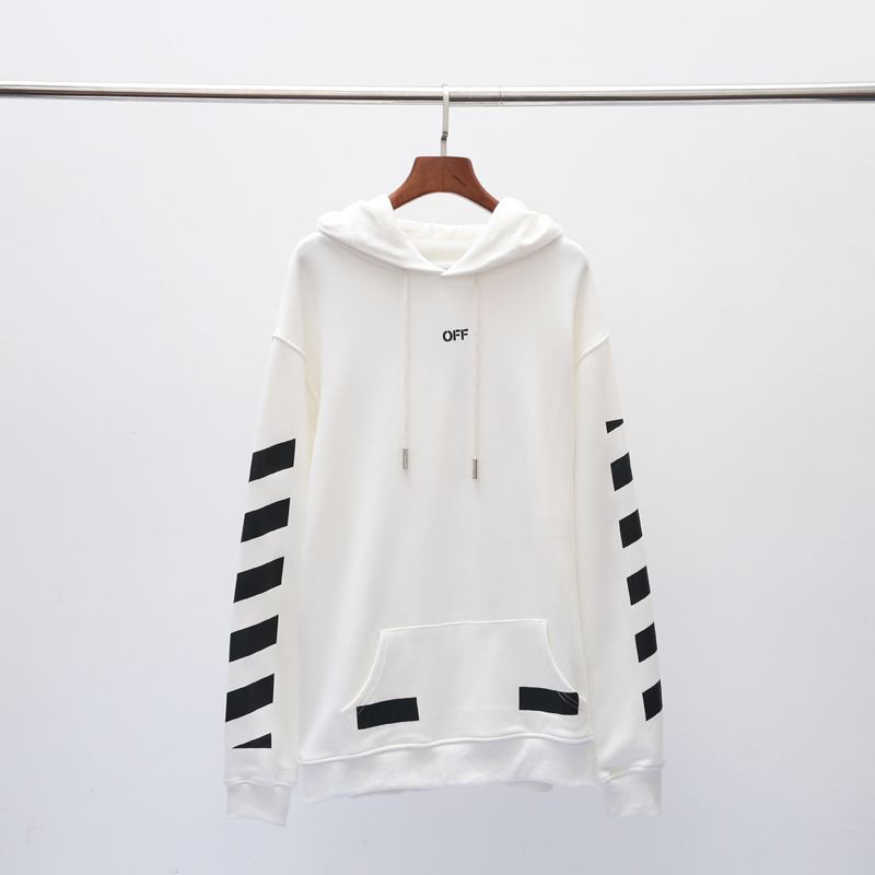 off white seeing things white hoodie