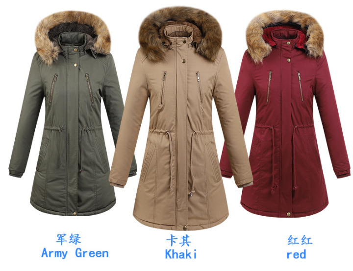 Canada Brand Womens Winter Coats 2018 Parkas For Women 3 Colors Wadded Jackets Warm Outwear With