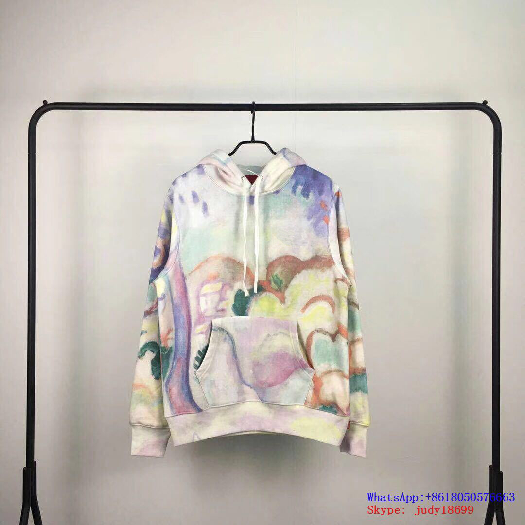 supreme landscape hooded sweatshirt