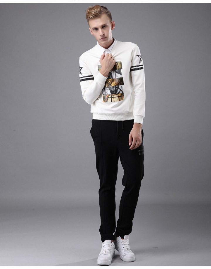 Winter Thick Men Sports Suits Tracksuit Hoodie Sportswear Zipper