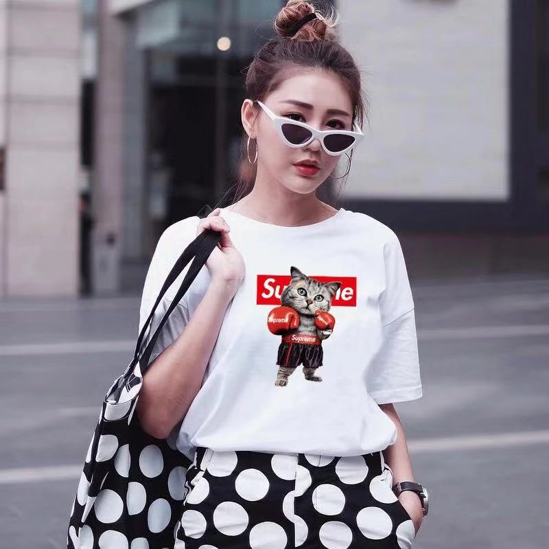 supreme boxing cat shirt