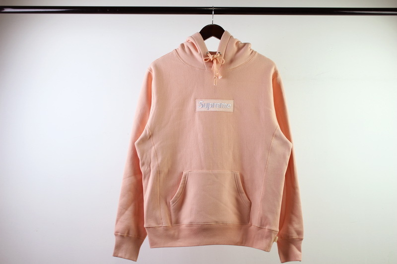 Supreme Box Logo Hoodie Embroidery Letter Fleece Hoodie