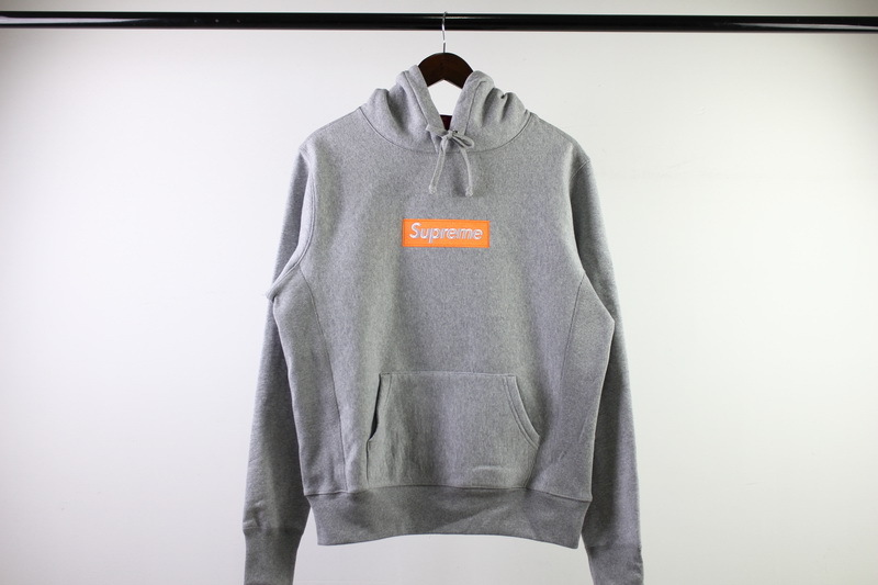 Supreme Box Logo Hoodie Embroidery Letter Fleece Hoodie