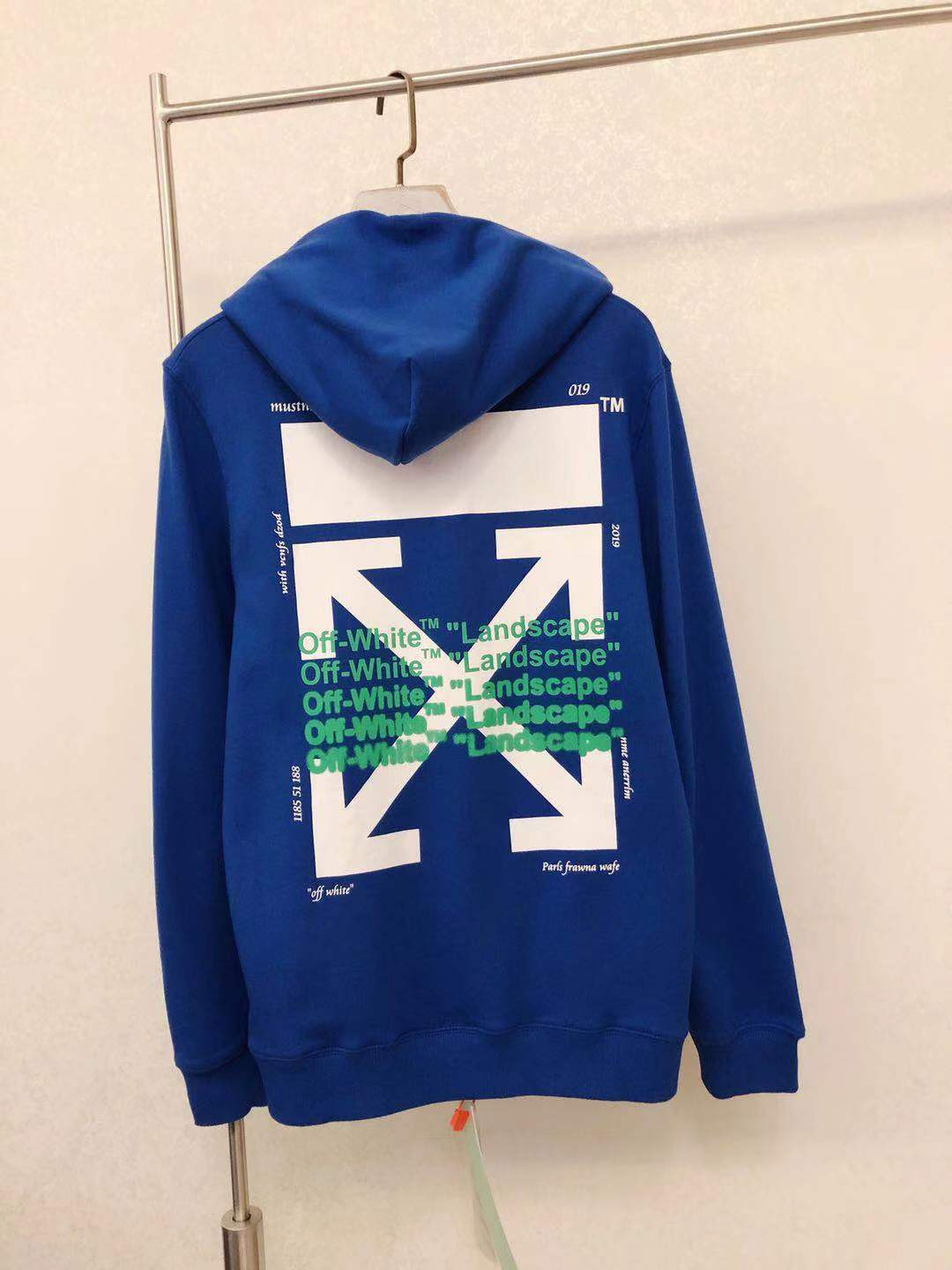 off white landscape hoodie