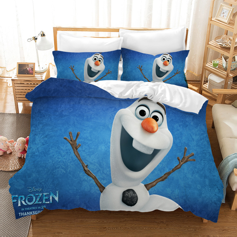 Frozen 2 Disney Elsa Design kids Bedding Duvet Cover with Matching Pillow Case  100% Microfiber 120g