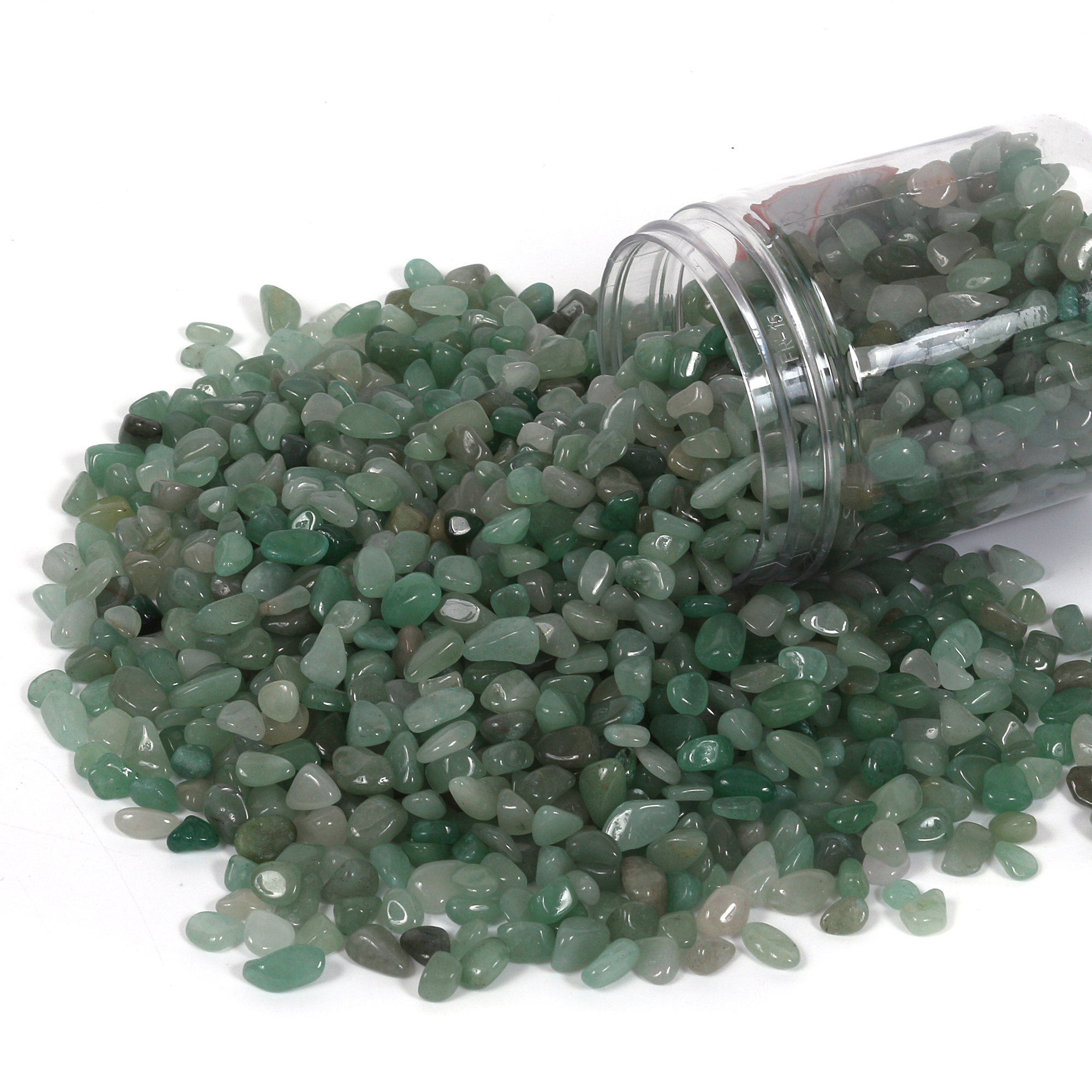 5 7mm Green Aventurine Crystal Tumbled Chips Green Tumbled Chips