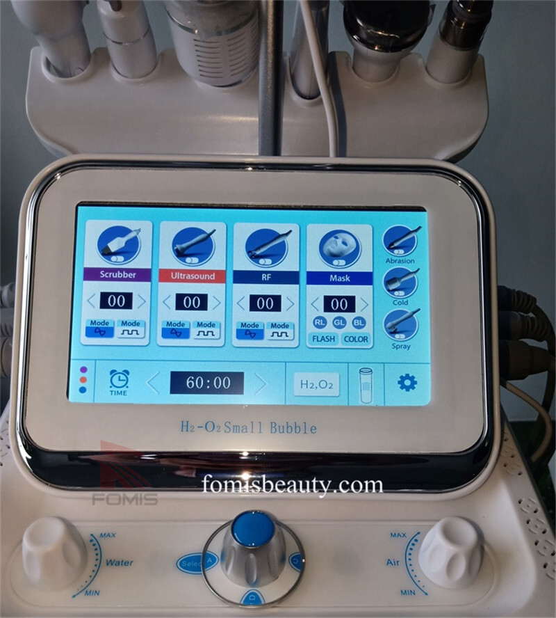 7 IN 1 H2O2 Hydra aqua deep clean hydrafacial beauty machine