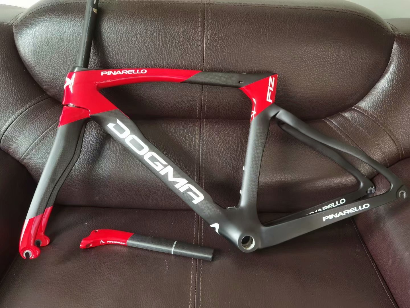 Frame + Handlebar + Stem f12 v brake 