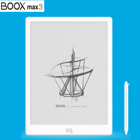 new model boox max3 android 9 0 india ebook reader 128gb with case
