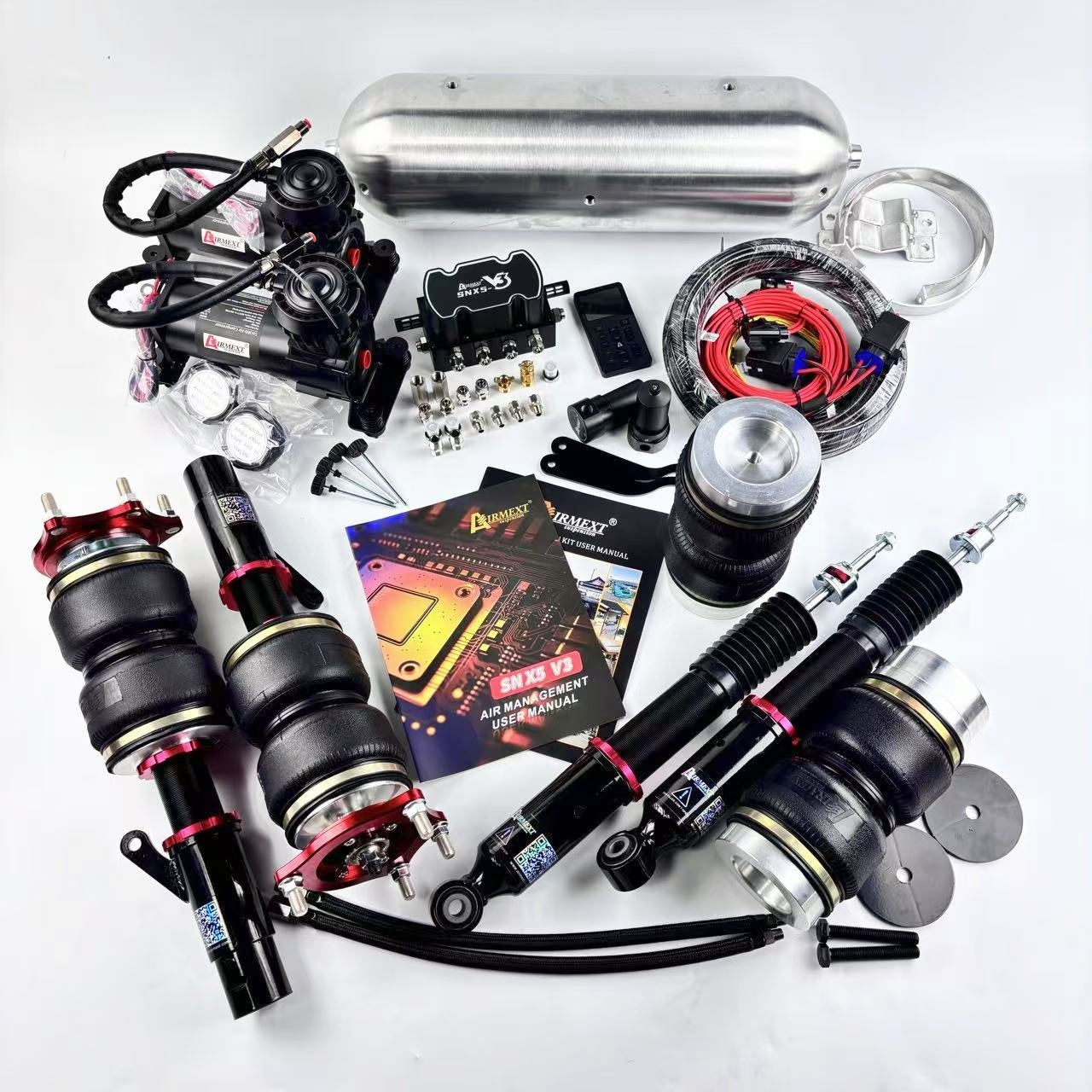 Airセット AIRMEXT / F-SNX5-M /M series Air suspension FULL KIT/whole