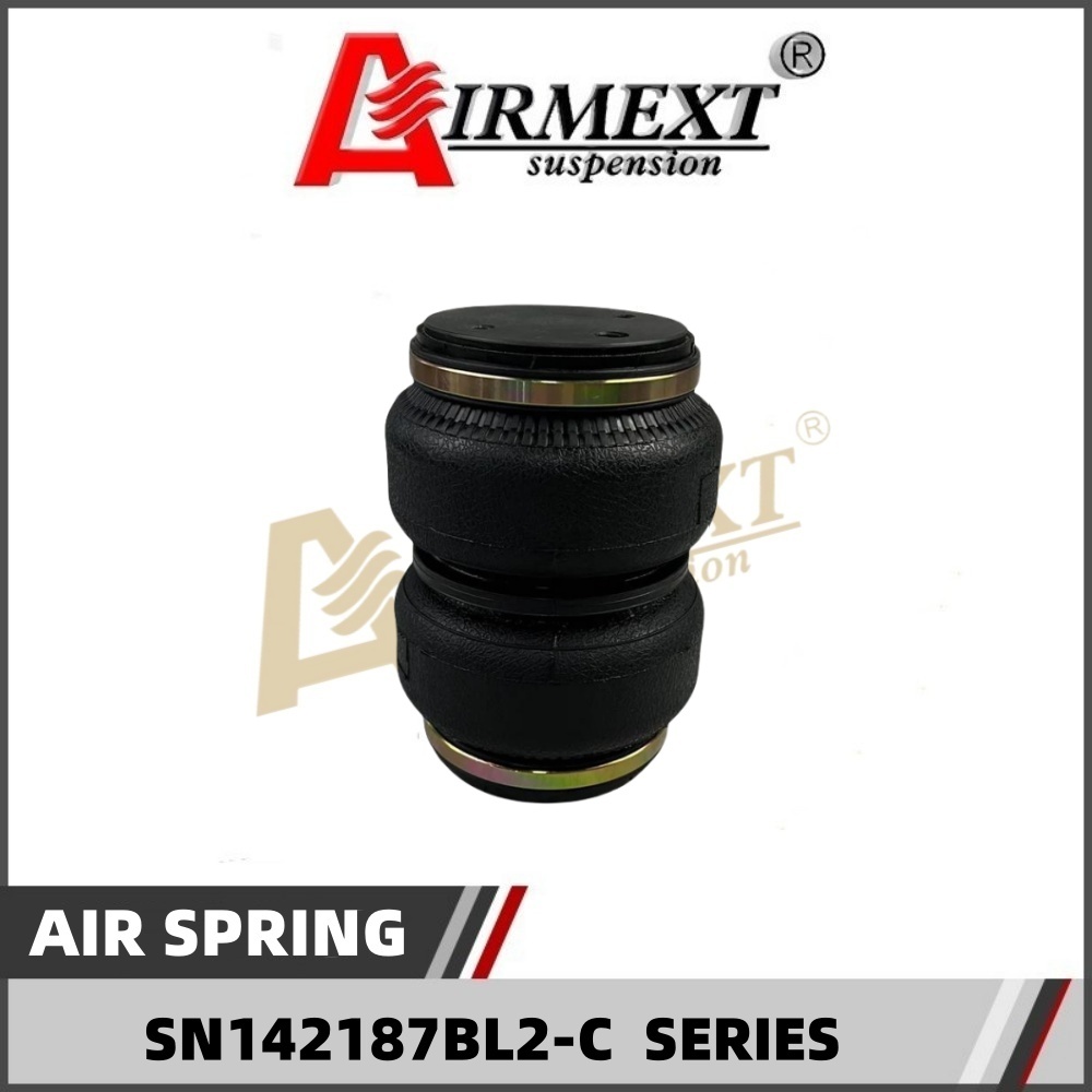 SN142187BL2-C/cross Airlift 5813 hollow Double convolut rubber