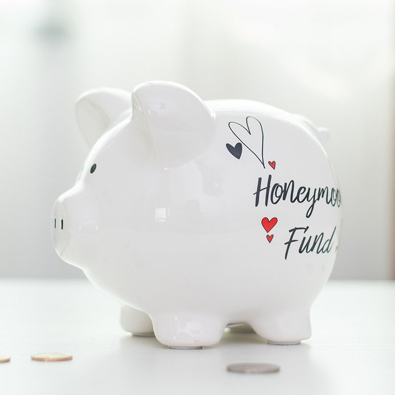 baby boy first piggy bank