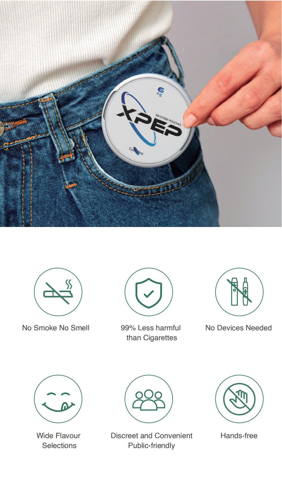 XPEP All white label tobacco free snus chewing oral nicotine pouch  nicotinePouch,Pouch,Snus,tobacco_Free_Pouch,Nicotine_Pouch,Snus_Pouch,ZYN_Pouch,Oral_Pouch,Oral_Nicotine,Chewing_Tobacco