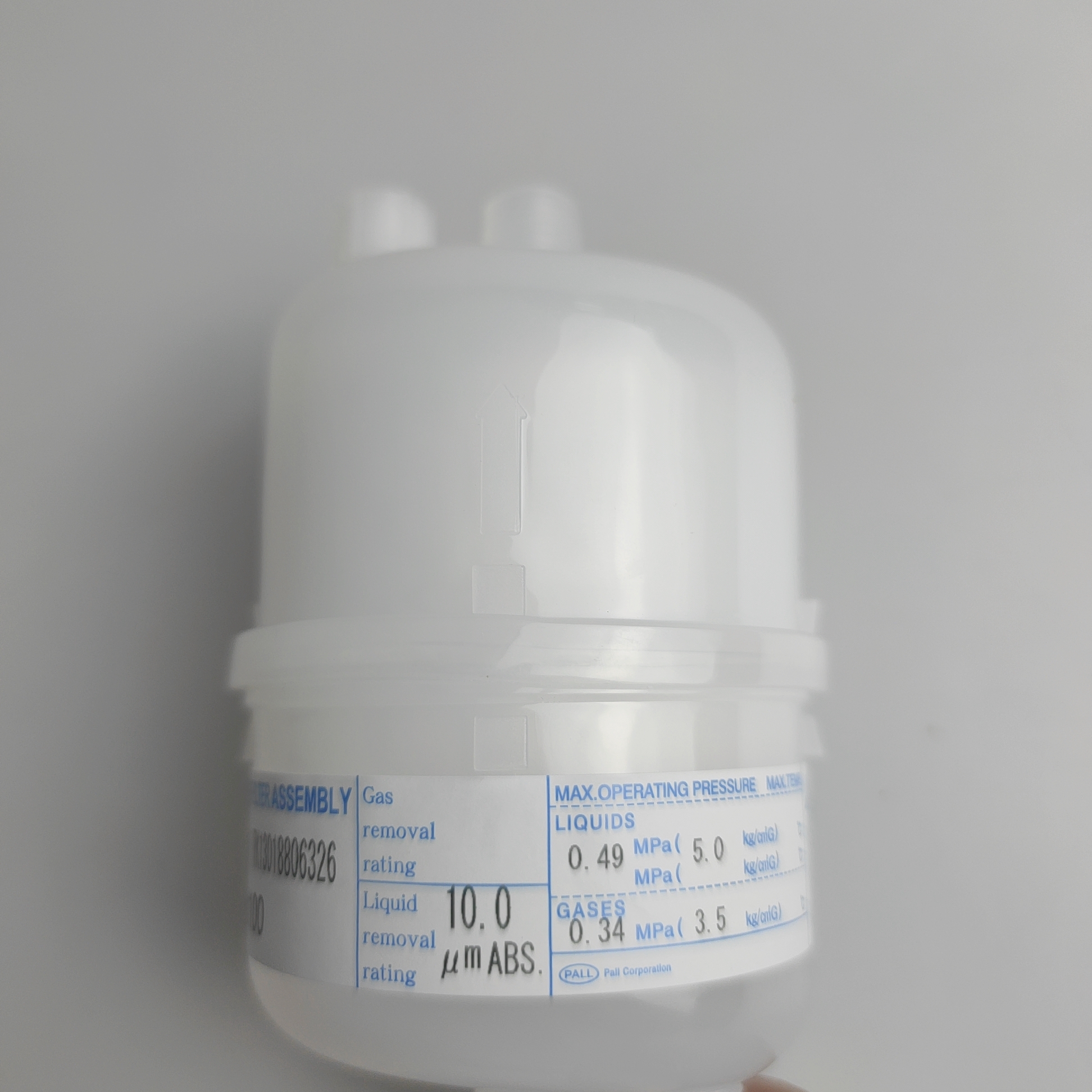 Original PALL disposable filter assembly DFA4201J100 PALL 10um ABS for