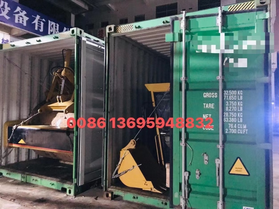 Container loading 3 units machine to Africa 2022.11.30