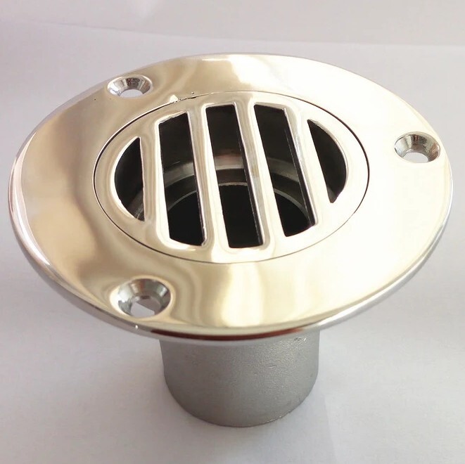 Boat Deck Floor Drain Plug Marine Tank Vent Boat SS Fittings