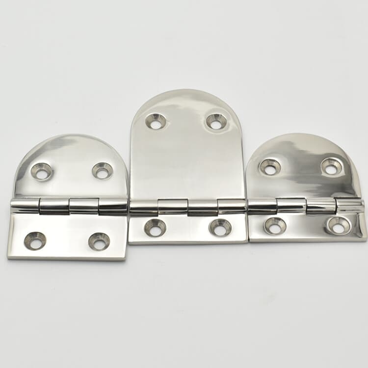 Polished Stainless Steel Marine Grade Boat Hinge Heavy Duty Door Hinge
