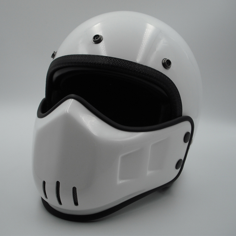 white dirt bike helmet