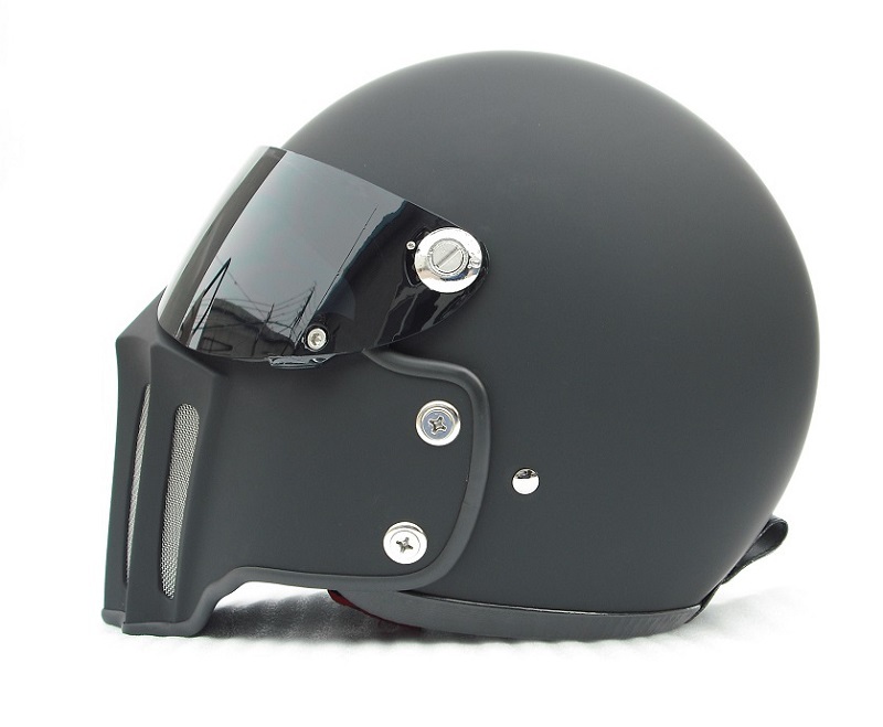 dirt bike helmet with shield