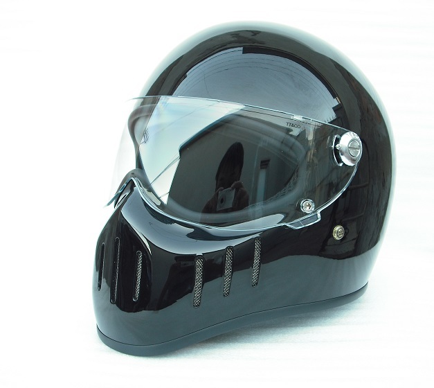 dirt bike helmet with shield