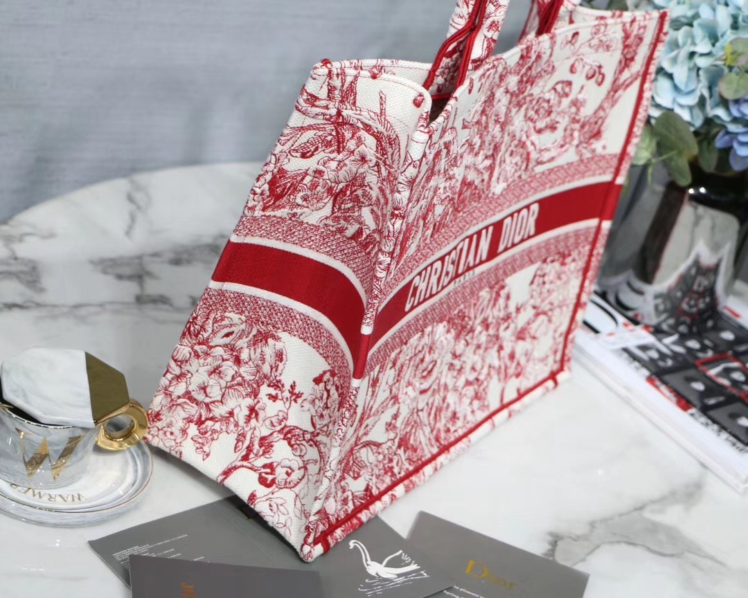 Dior Book Tote Bag Monogram