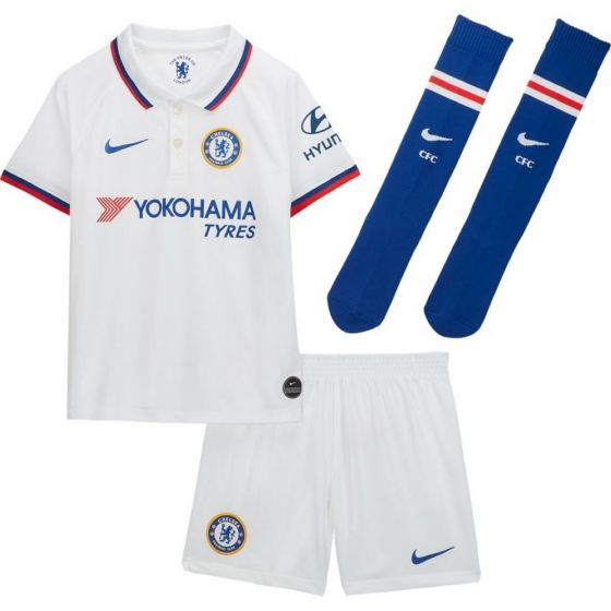 Chelsea Away kids kit soccer jersey 2019-2020 Children football shirt