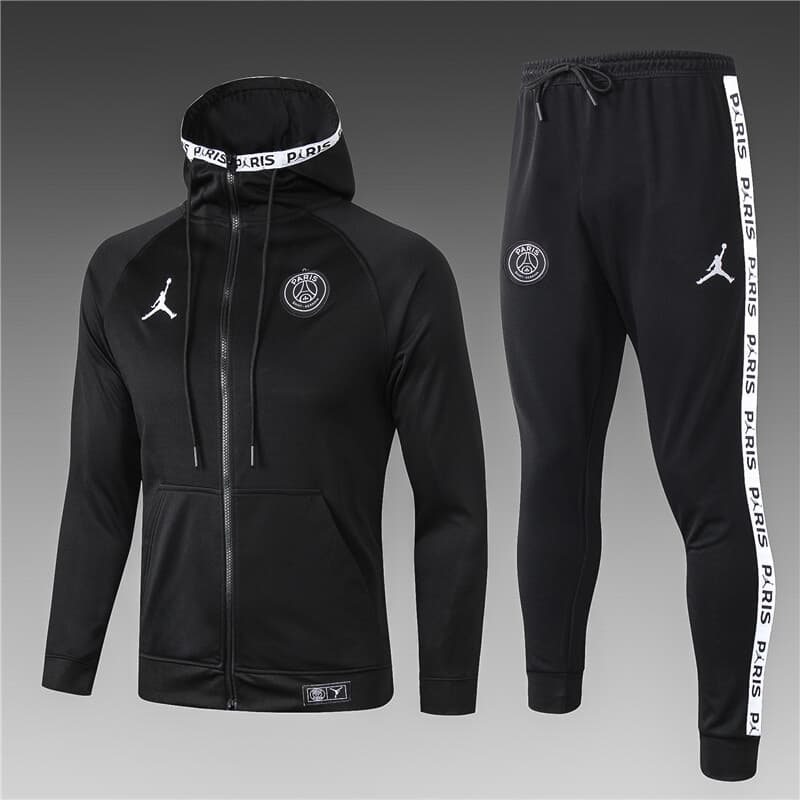 Black paris tracksuit Clearance