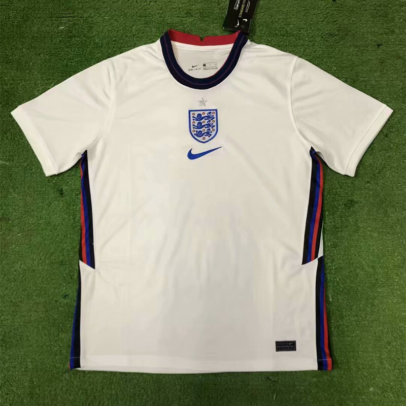England Euro Home Soccer Jersey 2020 2021 Football Shirt