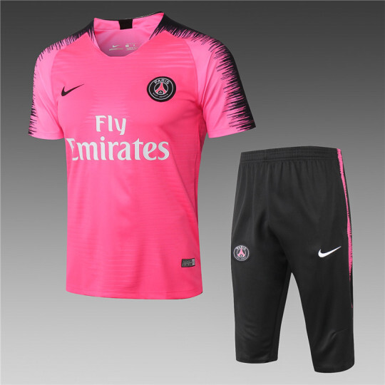 black and pink psg tracksuit