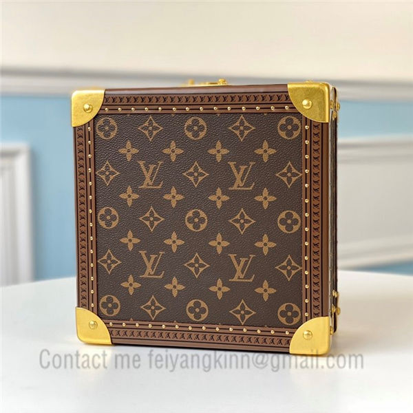 Replica Louis Vuitton M13513 Jewelry Box Hardsided Luggage Monogram Canvas  For Sale