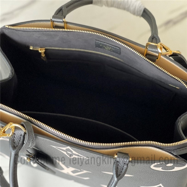 Louis Vuitton M58914 LV Petit Palais tote bag in Tourterelle/Crème